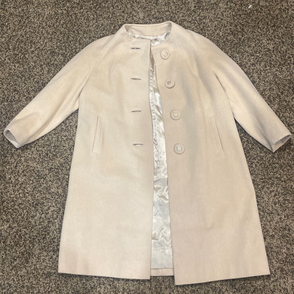 Vintage Wool And Cashmere Coat